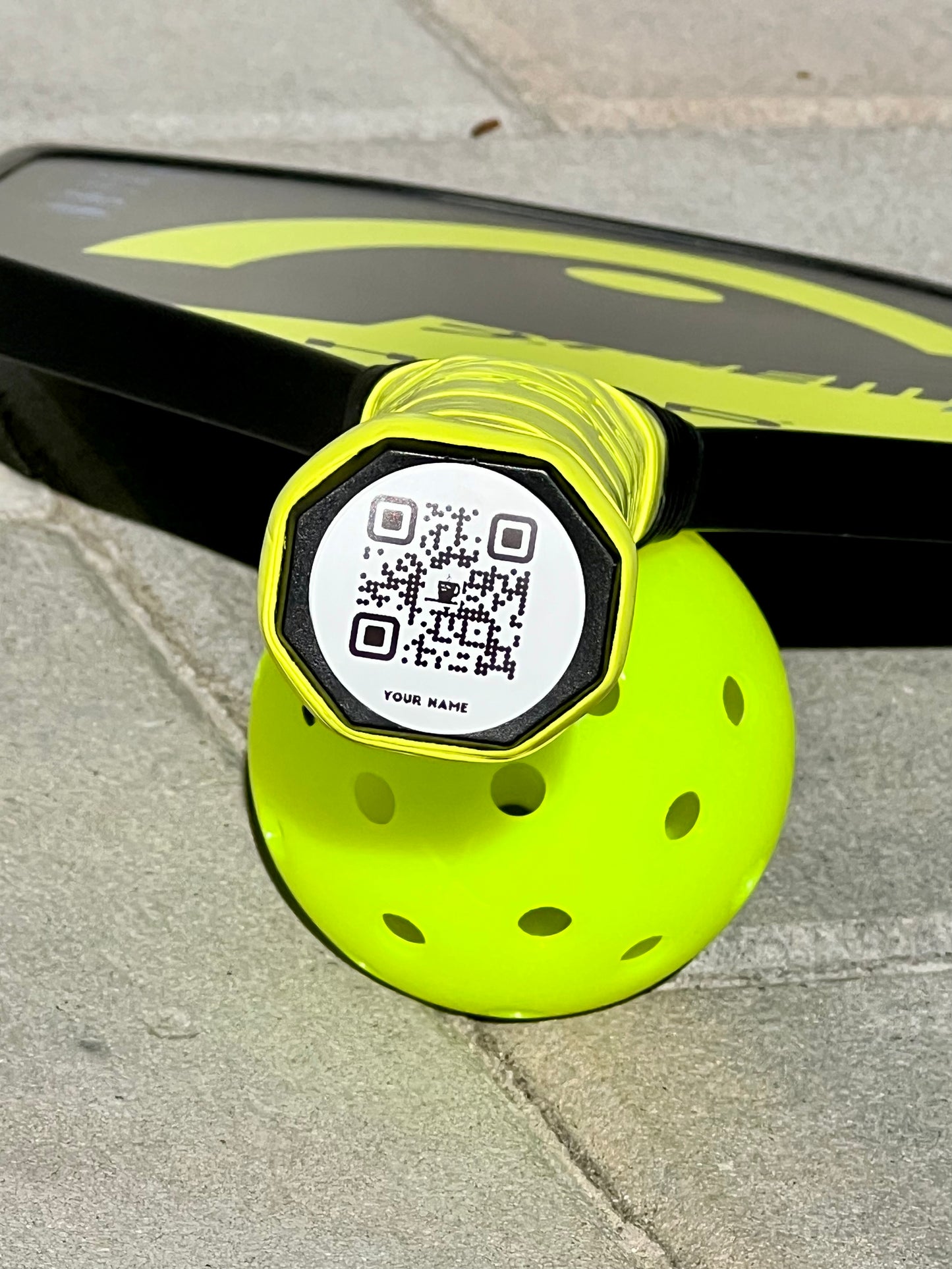 Pickleball Paddle QR Code